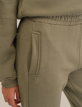 Pantalon de survêtement Perfect Fit Basic - Kaki