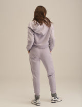 Joggers with Zip Detail - Lilac