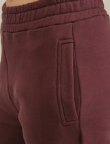 Perfect Fit Basic Joggers - Burgundy