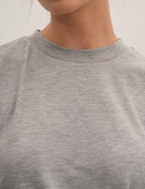 Second Skin Lightweight Basic T-Shirt - Gray