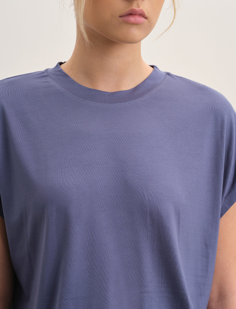 Second Skin Lightweight Basic T-Shirt - Blue